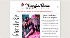 Desktop Screenshot of mangiabene-catering.com